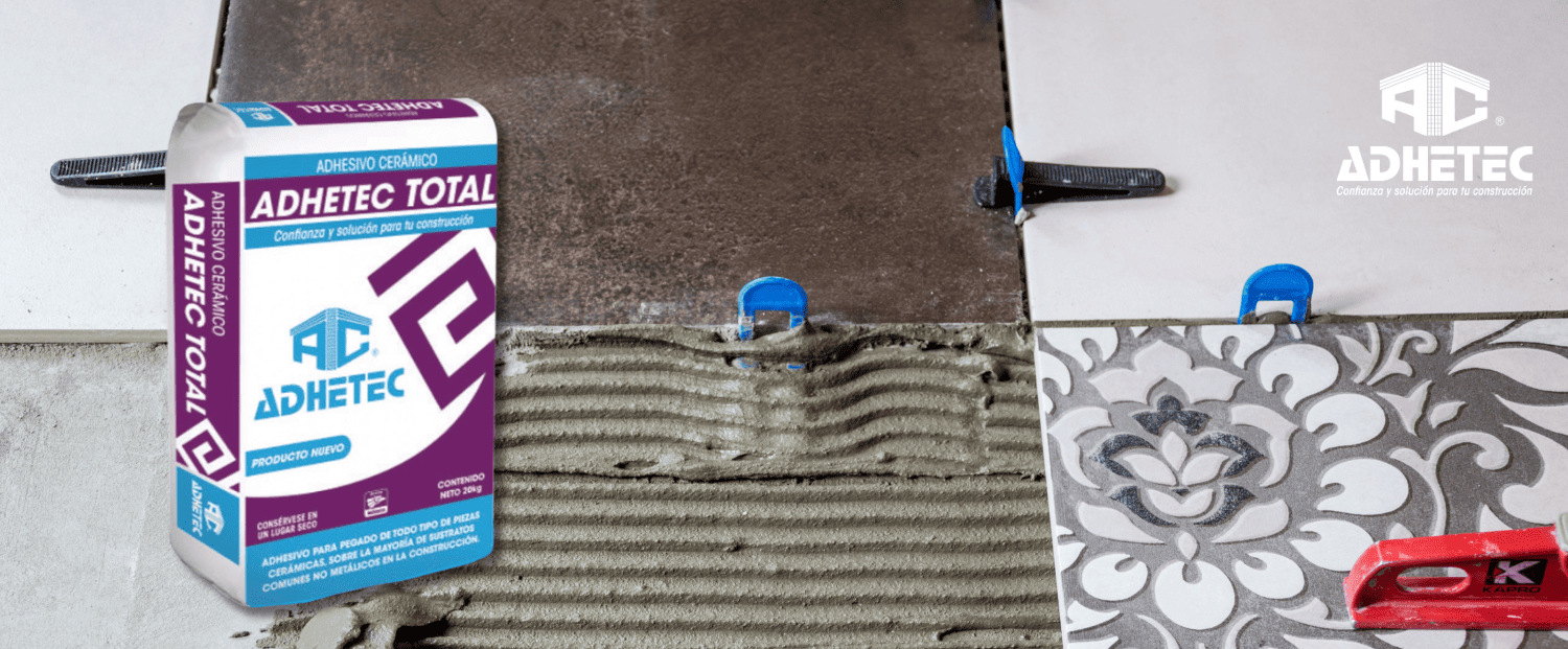 Cómo evitar filtraciones en muros y pisos con Pegazulejo Adhetec Total